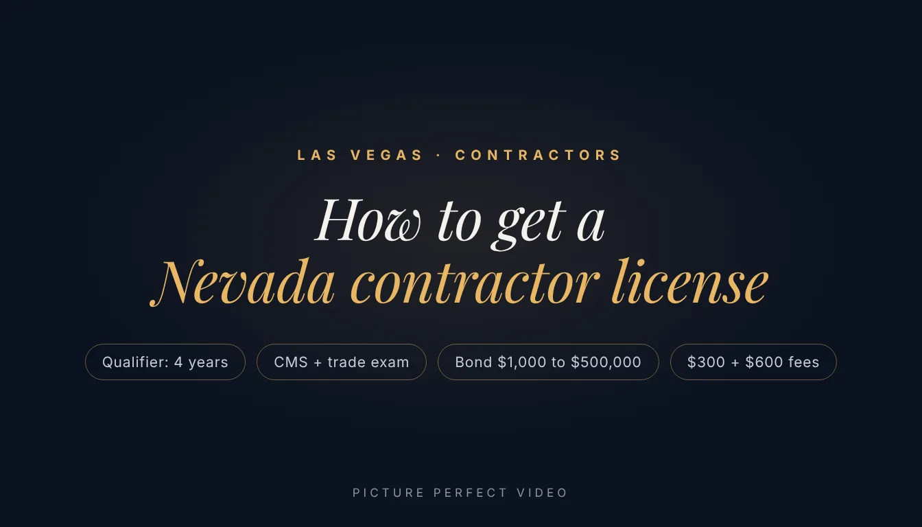 Guide cover: how to get a Nevada contractor license