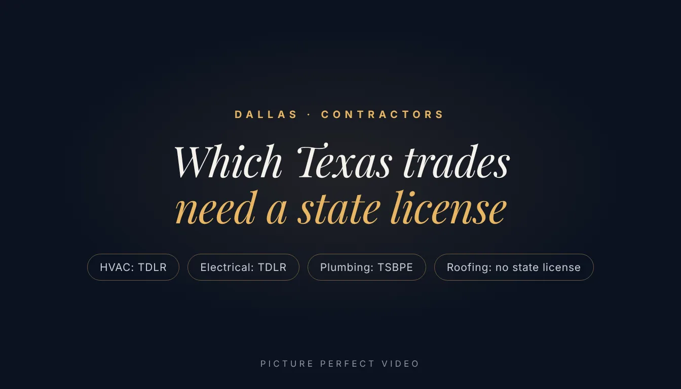 Guide cover: which Texas trades need a state license