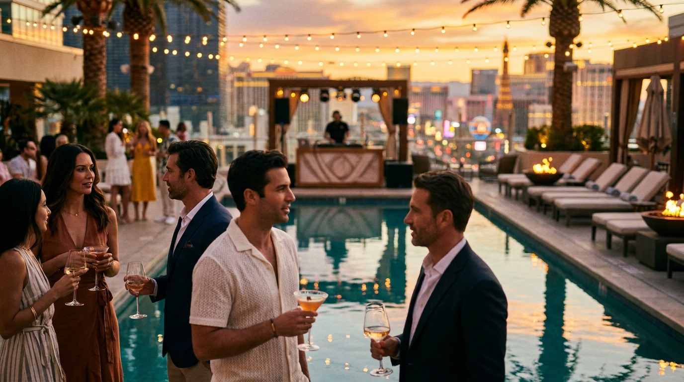 Rooftop welcome