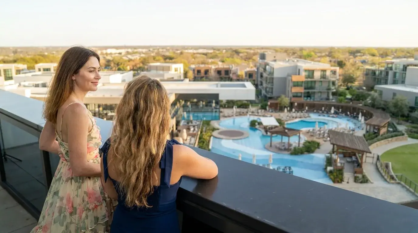 Rooftop pool at The Drey Hotel in Dallas, filmed and photographed by Picture Perfect Video