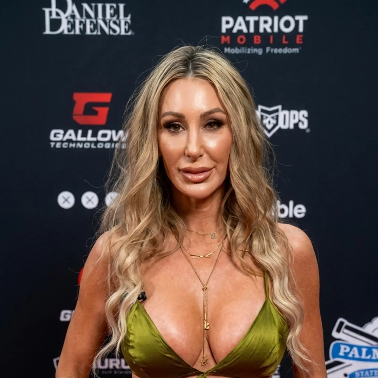 Red carpet arrivals photographed at a Las Vegas event